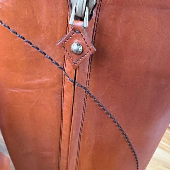 Louis Vuitton Tan Leather Heeled Boots - Picture 9 of 15